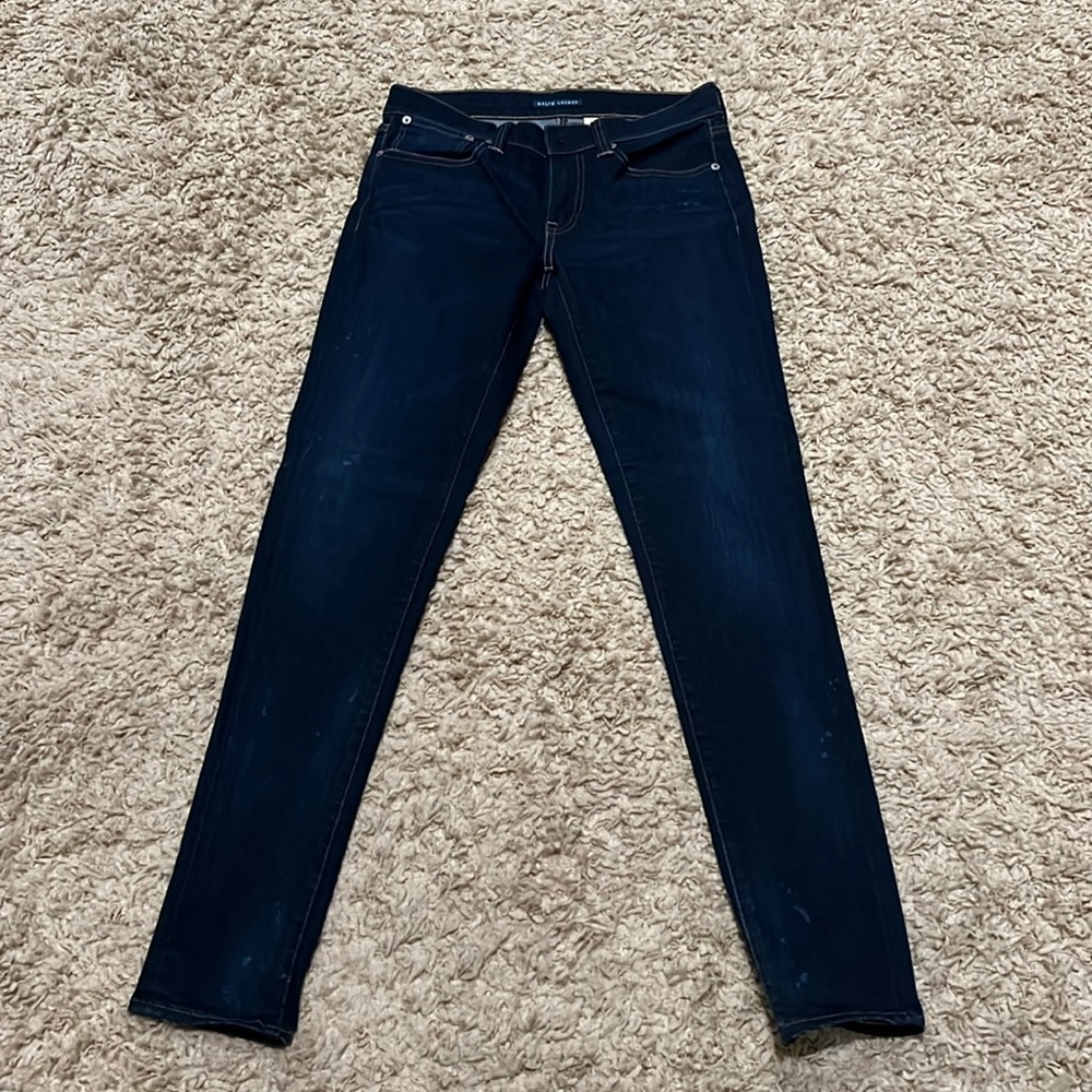 Polo Ralph Lauren Women’s Sullivan Super Skinny Dark Wash Denim Jeans 28